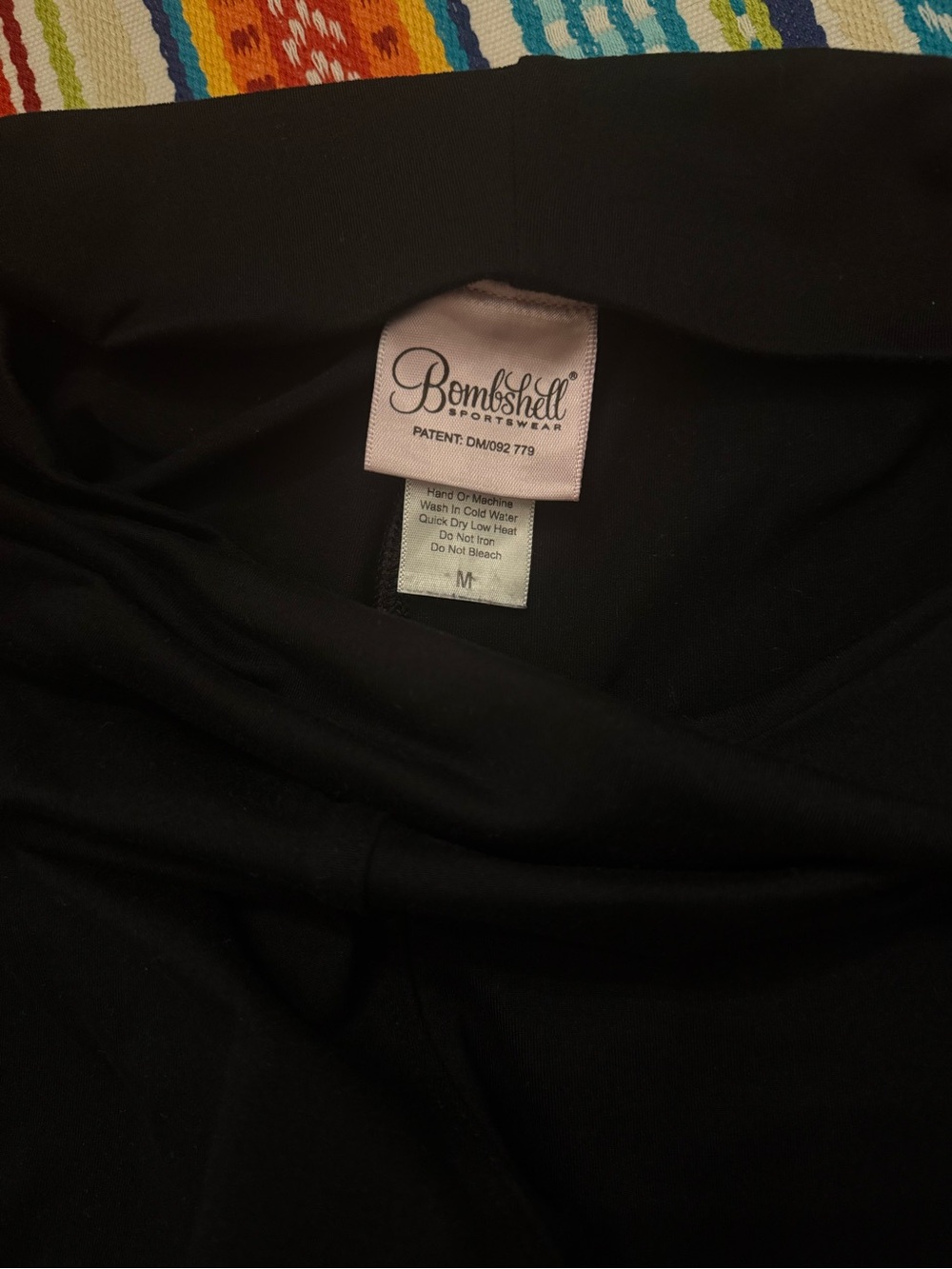 Bombshell Sportswear Black Thigh High Leggings - Picture 4 of 4